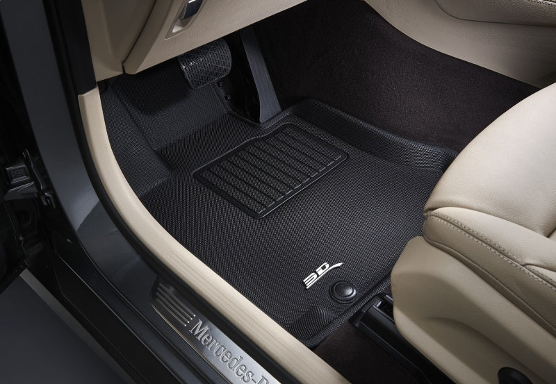 3D MAXpider 23-25 Nissan Rogue Kagu 1st Row Floormat - Black - Image 4
