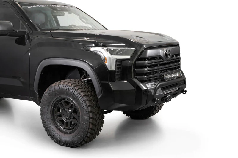 Addictive Desert Designs 2022+ Toyota Tundra Stealth Center Mount Front Bumper w/ Top Hoop - Image 5