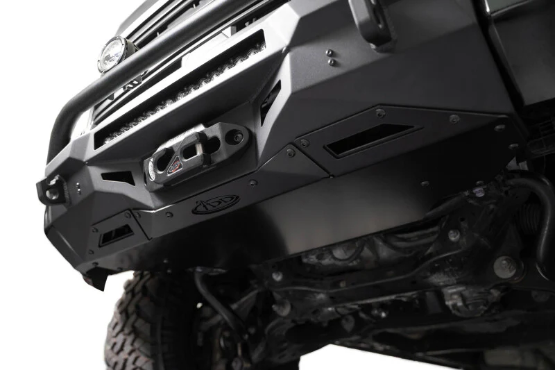 Addictive Desert Designs 2022+ Toyota Tundra Stealth Center Mount Front Bumper w/ Top Hoop - Image 8