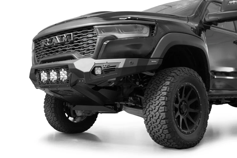 Addictive Desert Designs 2025+ Ram RHO Bomber Front Bumper - 3 Baja Designs LP6 - Image 6