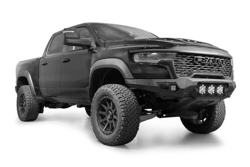Addictive Desert Designs 2025+ Ram RHO Bomber Front Bumper - 3 Baja Designs LP6 - Image 7