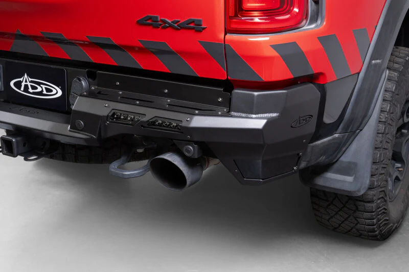 Addictive Desert Designs2025 Ram RHO Phantom Rear Bumper - Hammer Black Powder Coat - Image 12