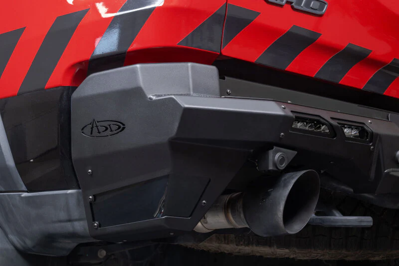 Addictive Desert Designs2025 Ram RHO Phantom Rear Bumper - Hammer Black Powder Coat - Image 9