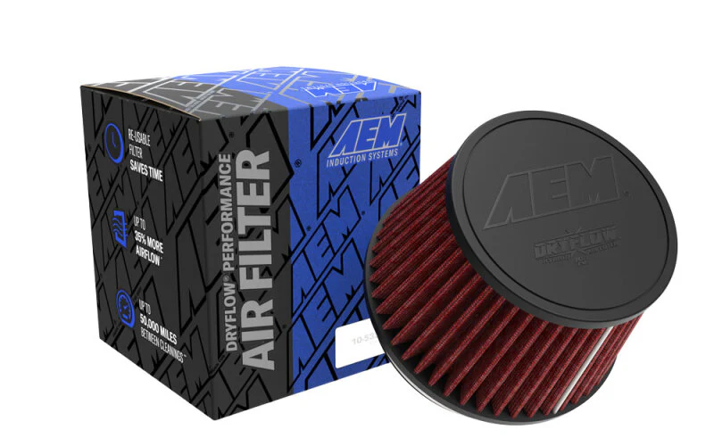 AEM Air Filter 5in Flange 6-1/2inb 5-1/8int 4inh - Image 5
