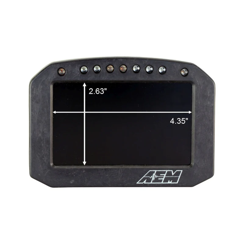 AEM CD-5 Carbon Flush Digital Dash Display - Image 3