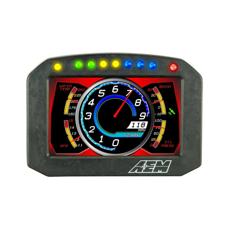 AEM CD-5 Carbon Flush Digital Dash Display - Image 6