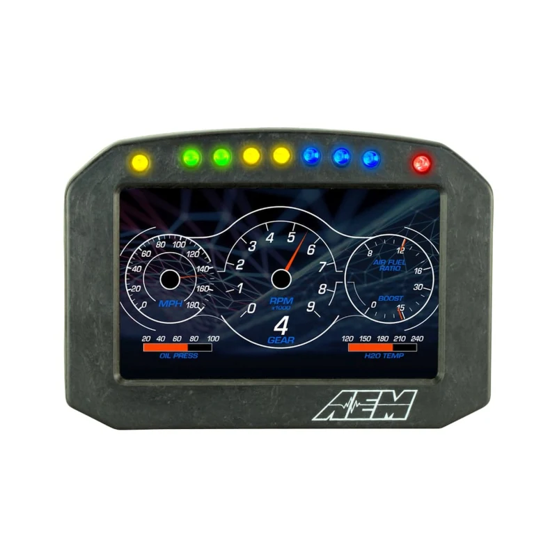 AEM CD-5 Carbon Flush Digital Dash Display - Image 7