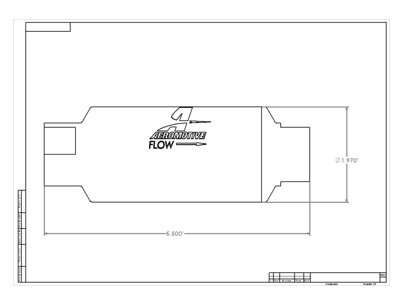 Aeromotive In-Line Filter - (AN-10) 10 Micron fabric Element - Image 8