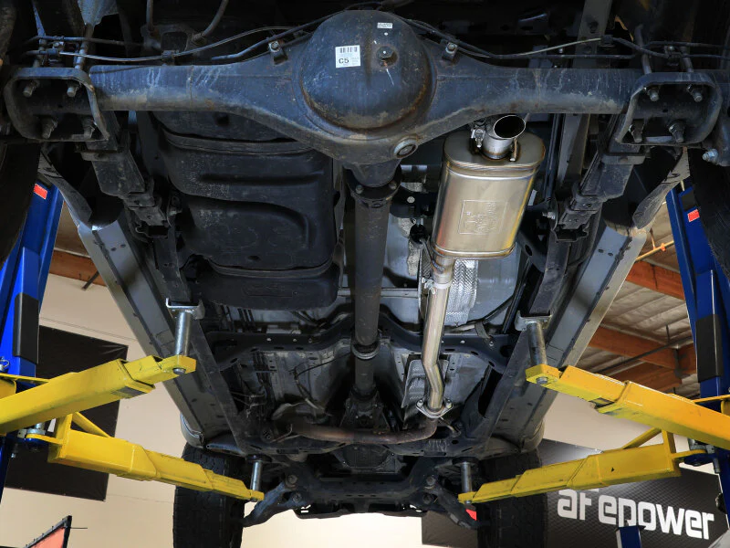 aFe 05-15 Toyota Tacoma V6 4.0L ROCK BASHER 2-1/2in 409SS Cat-Back Hi-Tuck Exhaust System - Image 2
