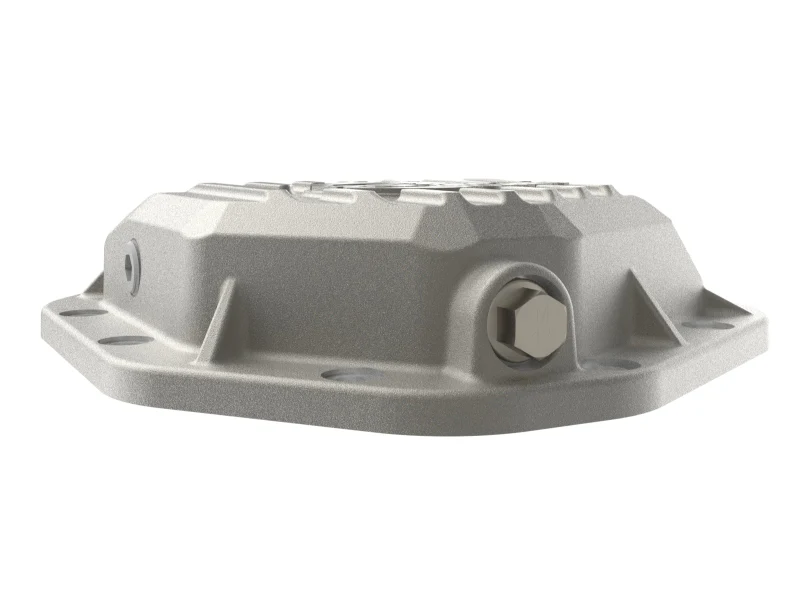 aFe 19-25 GM Trucks Front Diff Cover - Raw w/ Machined Fins - Image 3