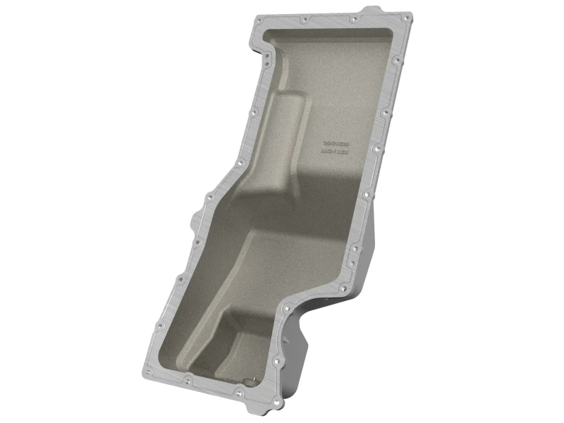 aFe 20-25 GM Trucks L6 3.0L Engine Oil Pan - Black w/ Machined Fins - Image 5