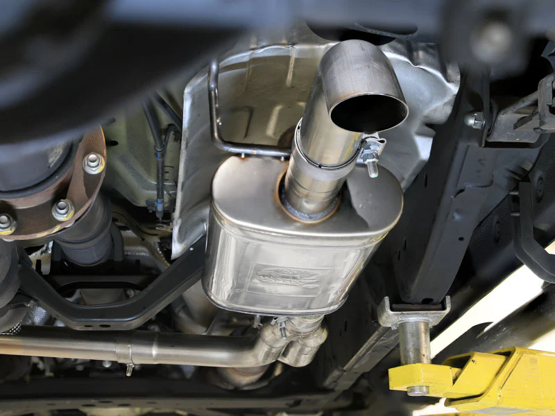 aFe 2022+ Nissan Frontier V6 ROCK BASHER SS Cat-Back Exhaust System - Image 2