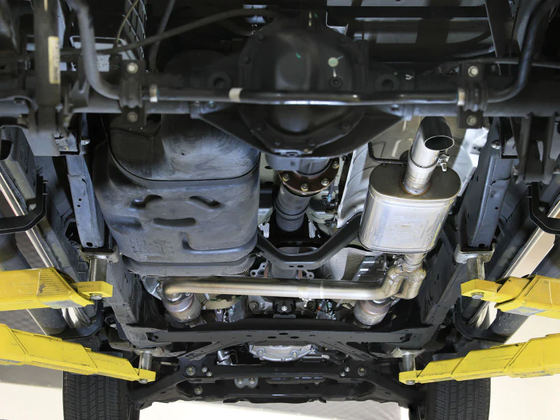 aFe 2022+ Nissan Frontier V6 ROCK BASHER SS Cat-Back Exhaust System - Image 3