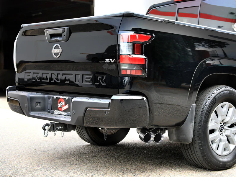 aFe 2022+ Nissan Frontier V6 Vulcan Series SS Cat-back Exhaust w/ Polished Tips - Image 2