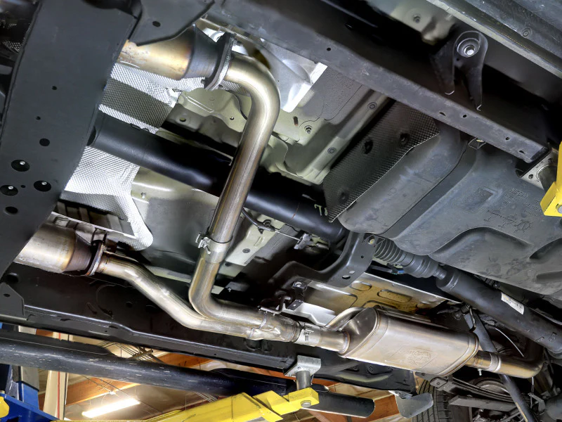 aFe 2022+ Nissan Frontier V6 Vulcan Series SS Cat-back Exhaust w/ Polished Tips - Image 3