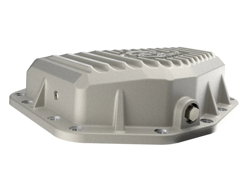 aFe 22-25 Ford Bronco Raptor V6 Rear Diff Cover - Raw w/ Machined Fins - Image 8