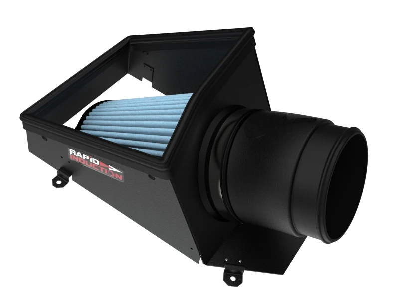 aFe 24-26 Jeep Wrangler JL L4-2.0L Rapid Induction Cold Air Intake System w/ D2 Dura-Dry Filter - Image 8