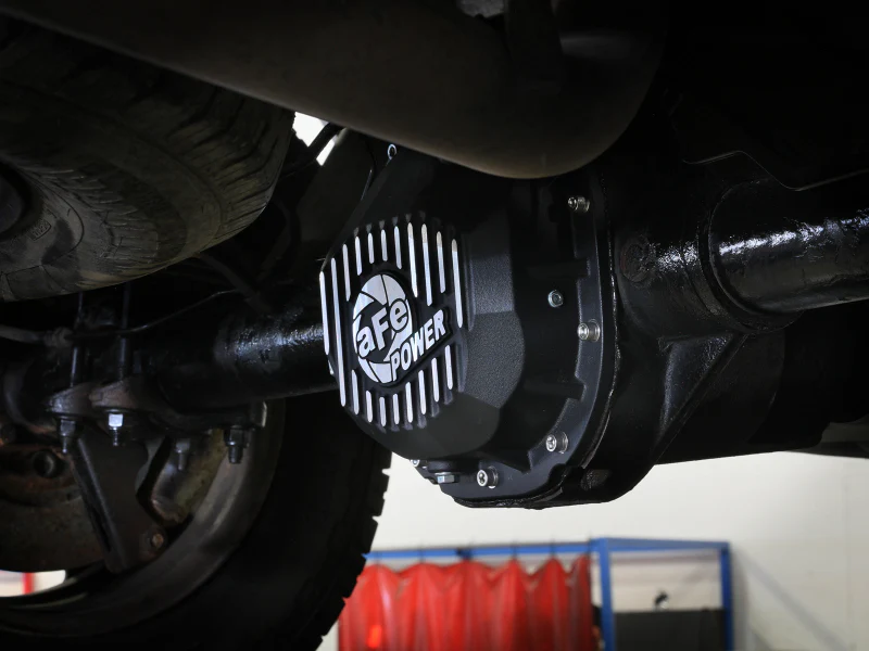 aFe 90-14 Ford F-150 Rear Differential Cover - Black w/ Machined Fins - Image 4
