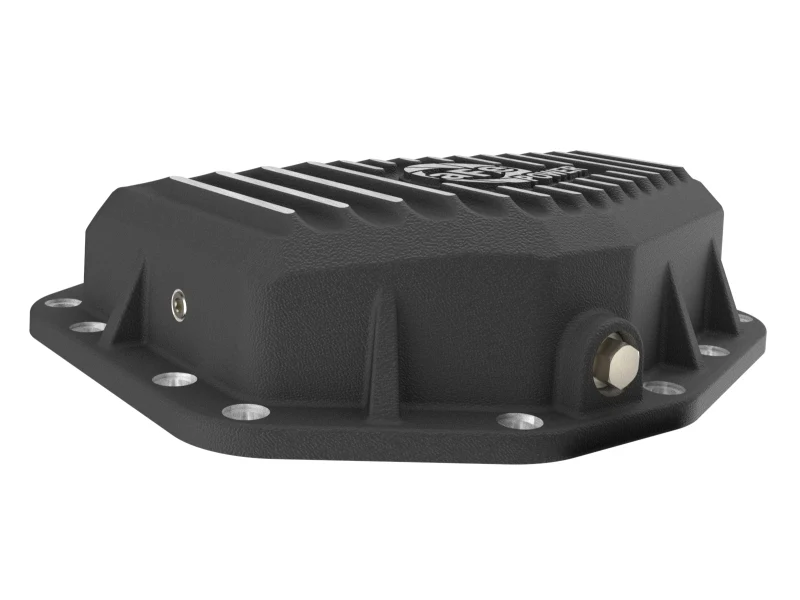 aFe Ford Bronco Raptor 22-25 V6-3.0L POWER Pro Series Rear Differential Cover Black w/ Machined Fins - Image 9