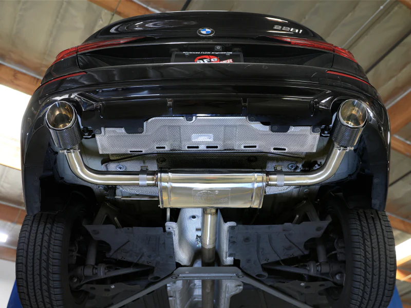 aFe MACHForce XP Exhausts Axle-Back 21-24 BMW 228i 2.0T (SS w/ Carbon Tips) - Image 3