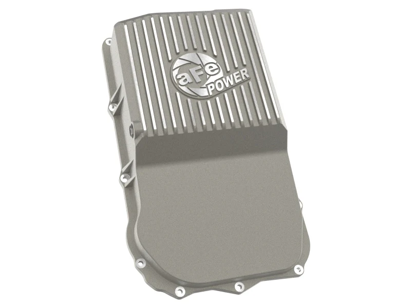 aFe POWER 18-25 Jeep Wrangler (JL) 850RE/8HP70/8HP75 Transmission Pan - Raw w/ Machined Fins - Image 6
