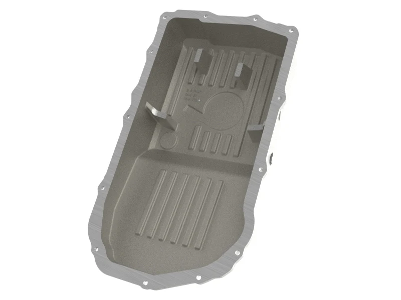 aFe POWER 21-24 Ram TRX (8HP90/95 Trans) Street Series Transmission Pan - Raw w/ Machined Fins - Image 3