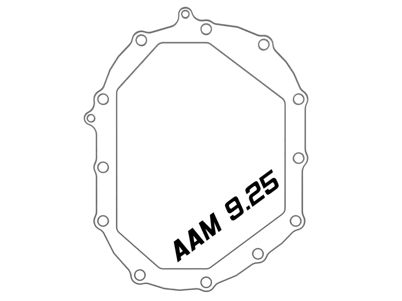 aFe Power Front/Rear Diff Cover Kit w/ Oil 11-19 GM Diesel Trucks V8 (AAM 9.25-12 & AAM 11.5-14) - Image 5