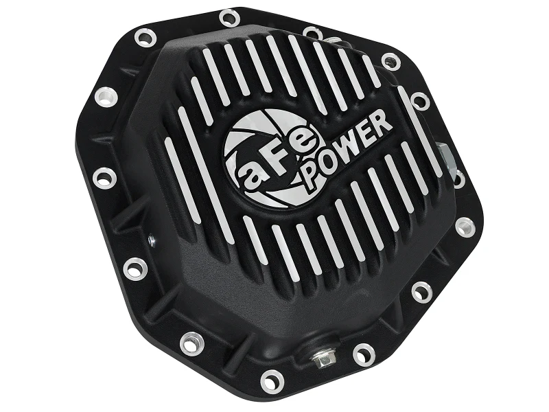 aFe Power Front/Rear Diff Cover Kit w/ Oil 17-22 Ford Diesel V8 (Dana Super 60 & Dana M275-14) - Image 3