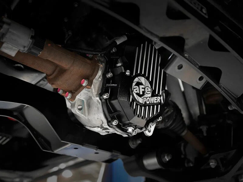 aFe Power Front/Rear Diff Cover Kit w/ Oil 20-25 GM Diesel Trucks V8 (AAM 9.25-12 & AAM 11.5-12-14) - Image 2