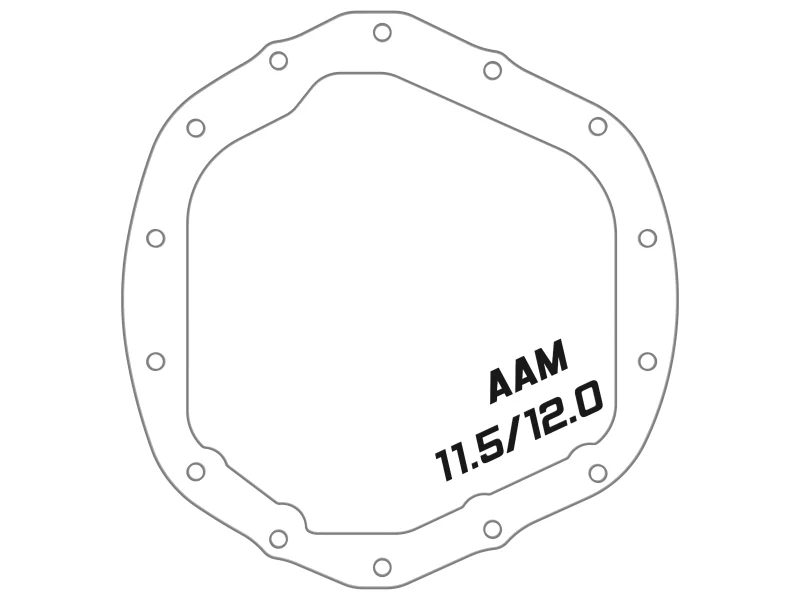 aFe Power Front/Rear Diff Cover Kit w/ Oil 20-25 GM Diesel Trucks V8 (AAM 9.25-12 & AAM 11.5-12-14) - Image 6