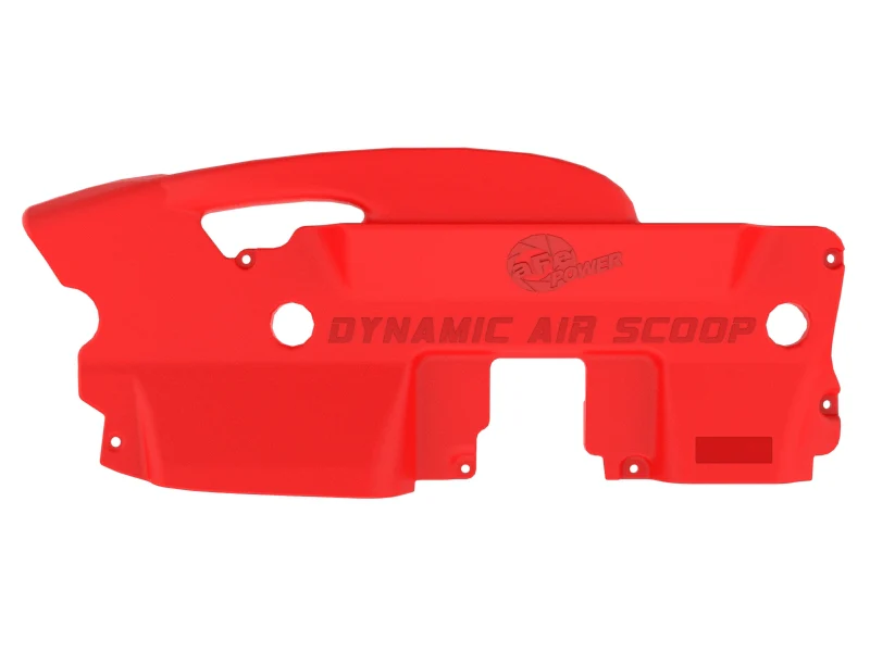 aFe POWER Red Edition Dynamic Air Scoop XL for Intake Kits 50-70119D and 50-70119R - Image 6