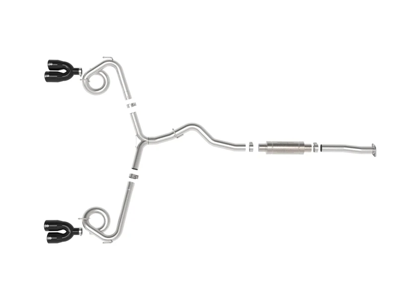 aFe Subaru WRX/STi 15-21 H4-2.0/2.5L Takeda 3in to 2-1/2in Stainless Cat-Back Exhaust w/ Black Tip - Image 6