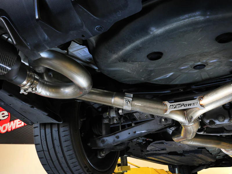 aFe Subaru WRX/STi 15-21 H4-2.0/2.5L Takeda 3in to 2-1/2in Stnlss Cat-Back Exhaust w/ Blue Flame Tip - Image 4