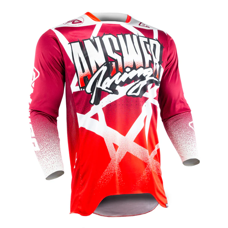 Answer 26 LE Elite Chaos Artifacts Jersey 50 Years Dark Red/Red/White - Small - Image 2