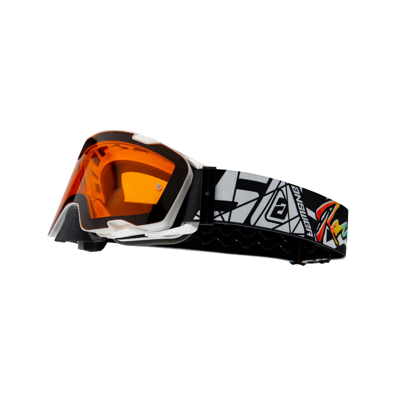 Answer ARC II Magnetic LE Goggles with replacement lens - White/Amber - Image 6