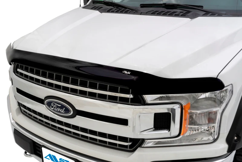 AVS 07-10 Saturn Outlook High Profile Bugflector II Hood Shield - Smoke - Image 2