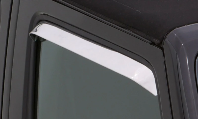 AVS 71-96 Chevy G10 Van Ventshade Window Deflectors 2pc - Stainless - Image 3
