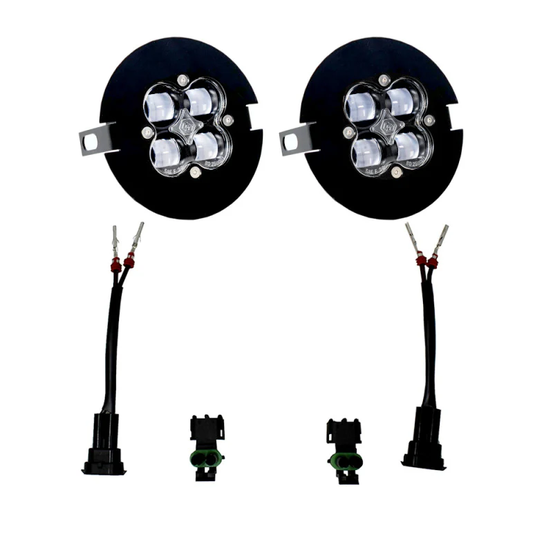 Baja Designs 05-11 Toyota Tacoma/07-13 Toyota Tundra Clear SAE Fog Pocket Light Kit