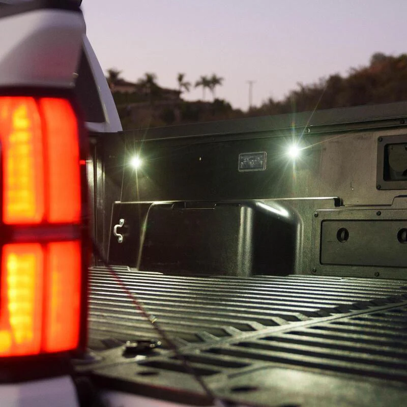 Baja Designs 05-24 Toyota Tacoma / 07-24 Toyota Tundra Bed Rail Cargo Light Kit - White - Image 3