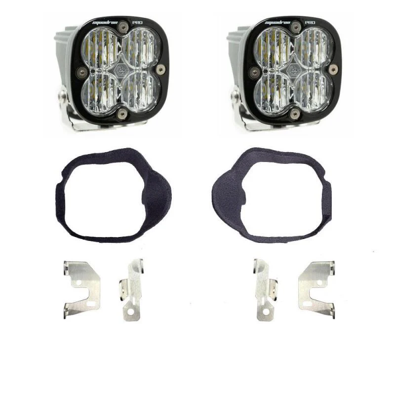 Baja Designs 14-18 Mercedes Sprinter Van Squadron Pro Fog Pocket Light Kit - Clear - Image 2