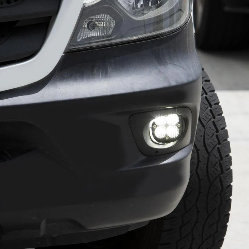 Baja Designs 14-18 Mercedes Sprinter Van Squadron Sport Fog Pocket Light Kit - Clear - Image 2