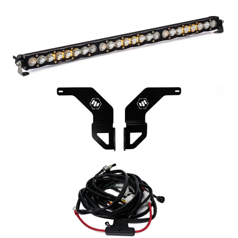 Baja Designs 2016+ Toyota Tacoma S8 30 inch Front Bumper Kit - Image 3