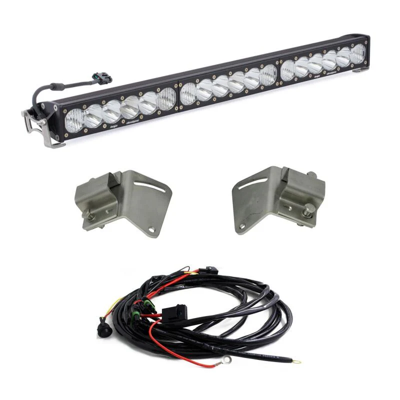 Baja Designs 2017 Chevreolet Silverado 2500/3500 HD 30in OnX6+ Grille Light Bar Kit - 5000K Daylight - Image 3