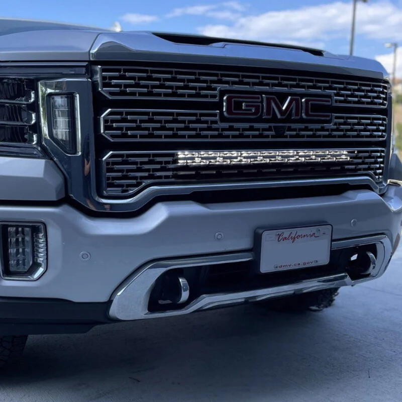 Baja Designs 2020+ GMC 2500/3500 30in Grille LED Light Bar Kit S8 Driving Combo - Image 2