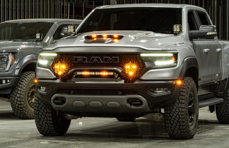 Baja Designs 2021+ Ram 1500 TRX Pro A-Pillar Kit - Image 2