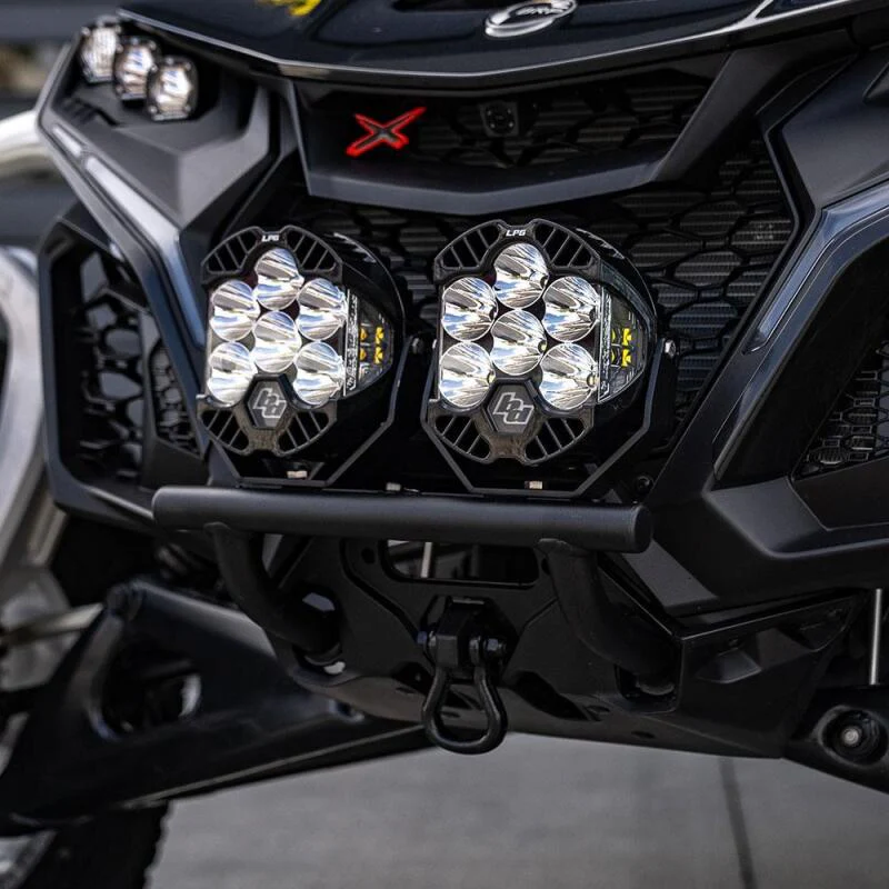 Baja Designs 2024+ Can-Am Maverick R LP6 Push Bar Bumper Kit - Clear