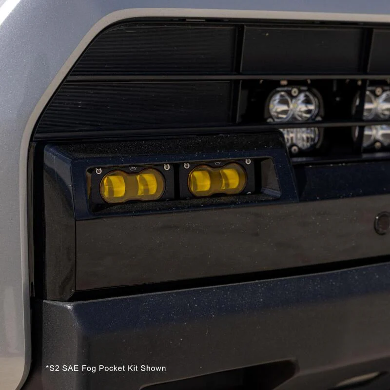 Baja Designs 2025 Toyota 4Runner S2 Sport Fog Pocket Light Kit - Amber - Image 2
