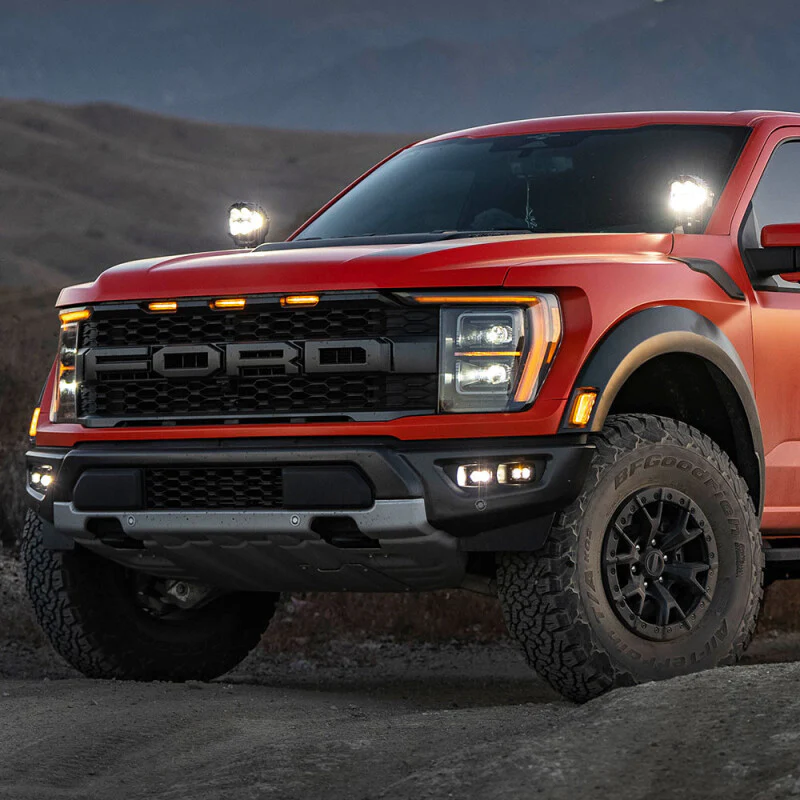 Baja Designs 21+ Ford Raptor/22+ Bronco S2 SAE Pro Fog Pocket Light Kit - Image 3
