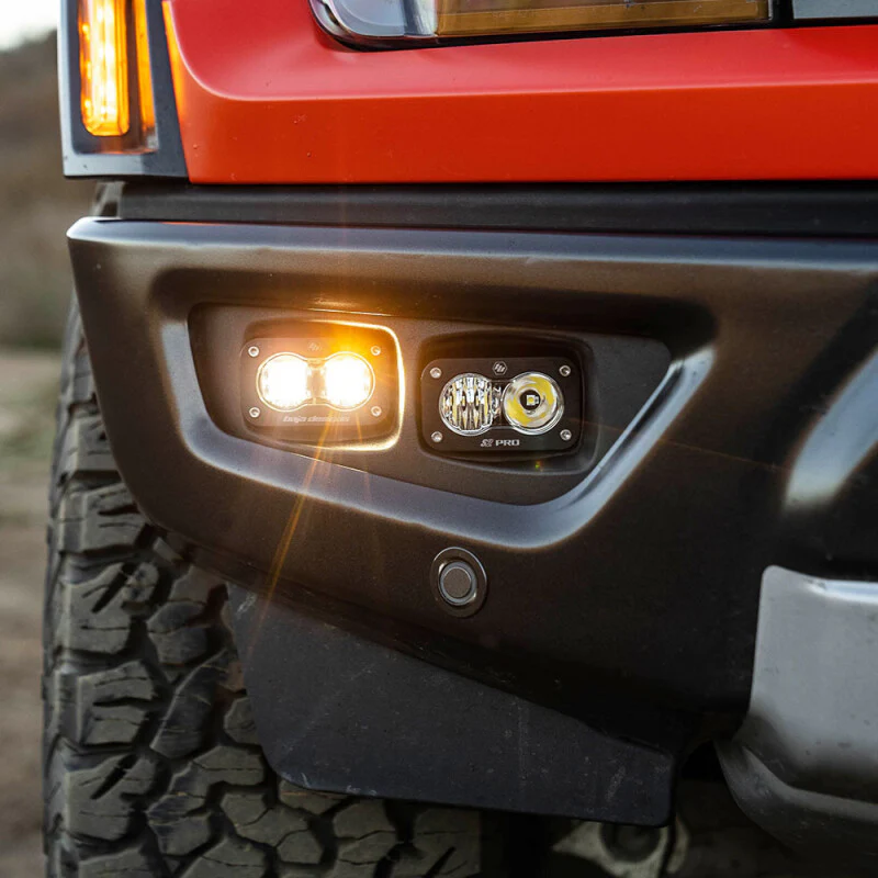 Baja Designs 21+ Ford Raptor S2 SAE Pro Fog Pocket Light Kit - Image 3
