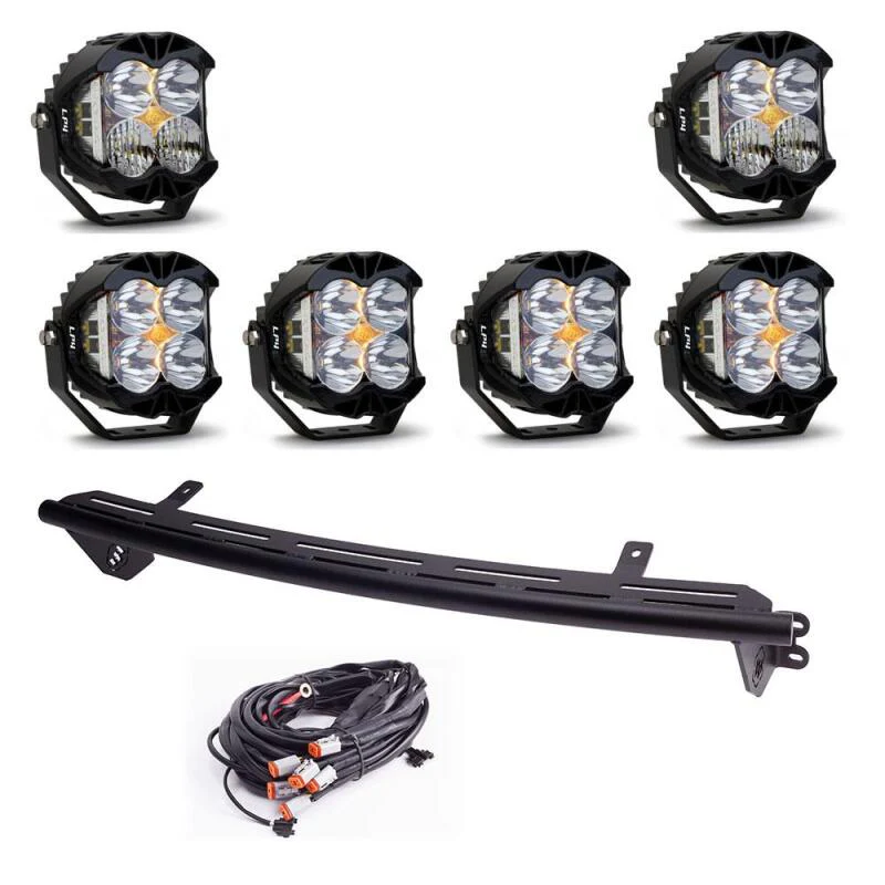 Baja Designs 23+ Ford Super Duty LP4 Bull Bar Light Kit w/ Upfitter - Image 2